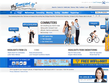 Tablet Screenshot of mytransport.sg